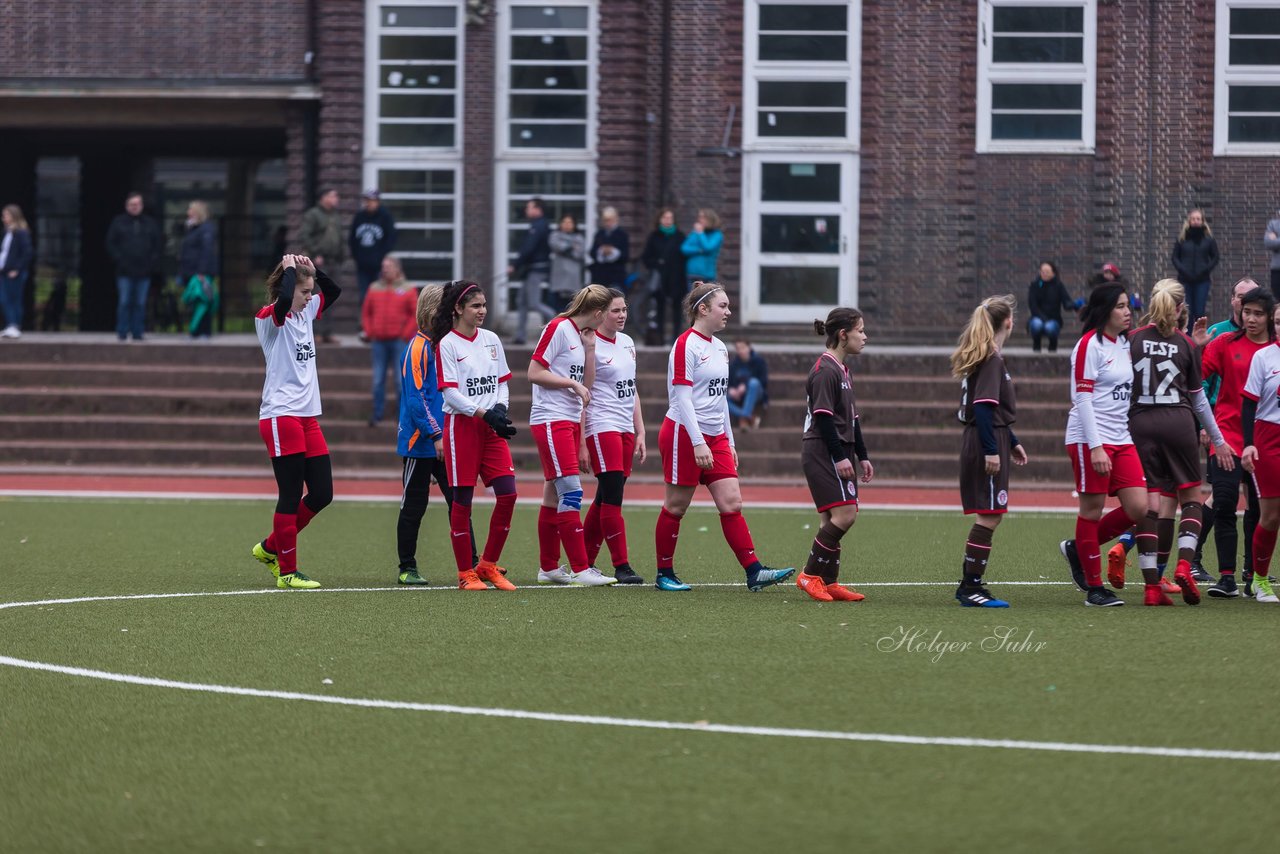 Bild 435 - B-Juniorinnen Walddoerfer - St.Pauli : Ergebnis: 4:1